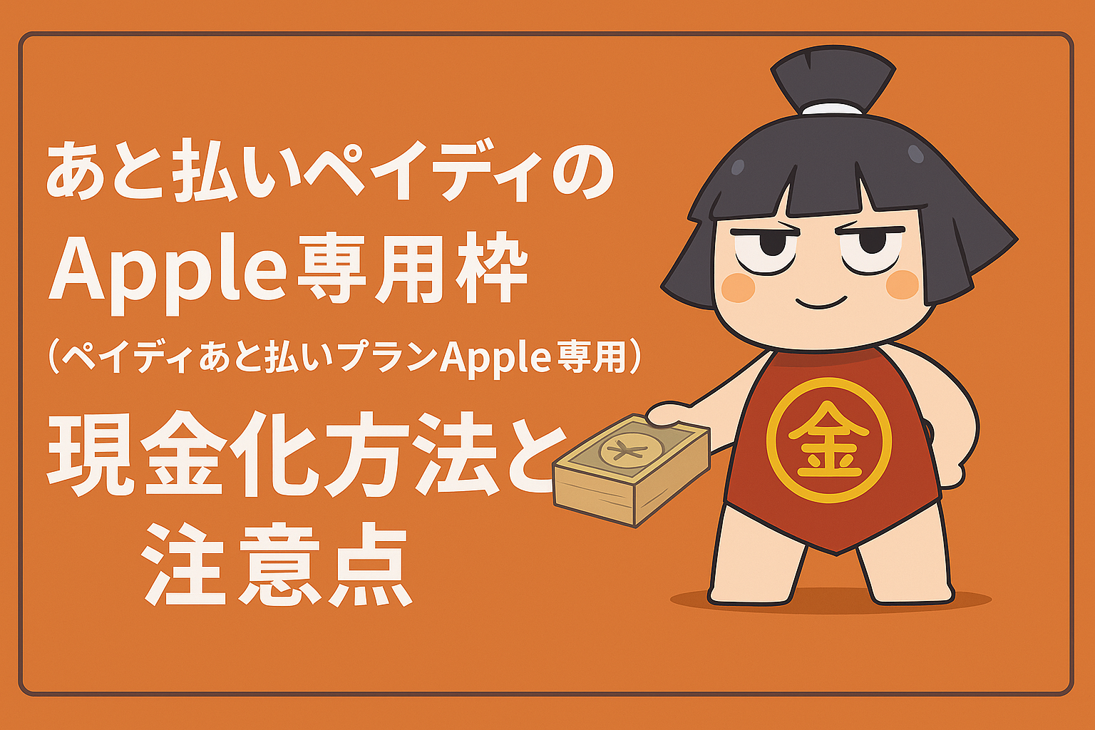 あと払いペイディアップル専用枠(ペイディあと払いプランApple専用)現金化